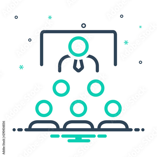 mix icon for teaching 
