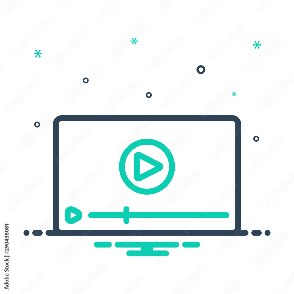 mix icon for video technology mix icon for video technology
