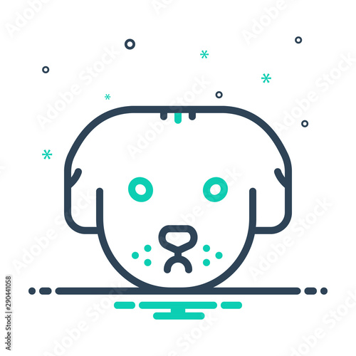 mix icon for dog 
