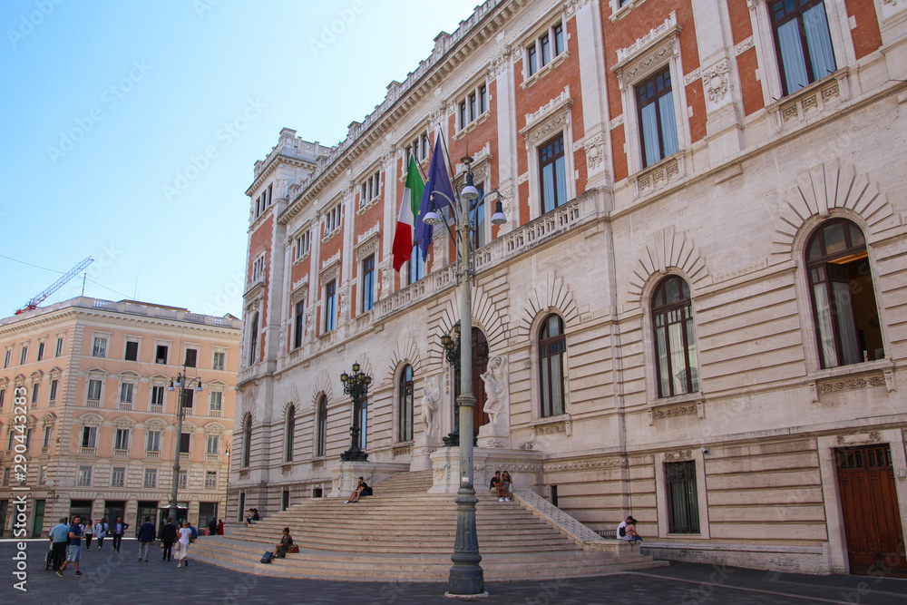 The Italian Parliament in Rome