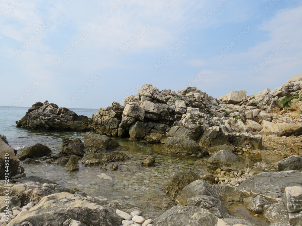 rocks and blue sky rocks and blue sky
