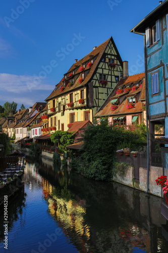 the city of Colmar in Alsace France