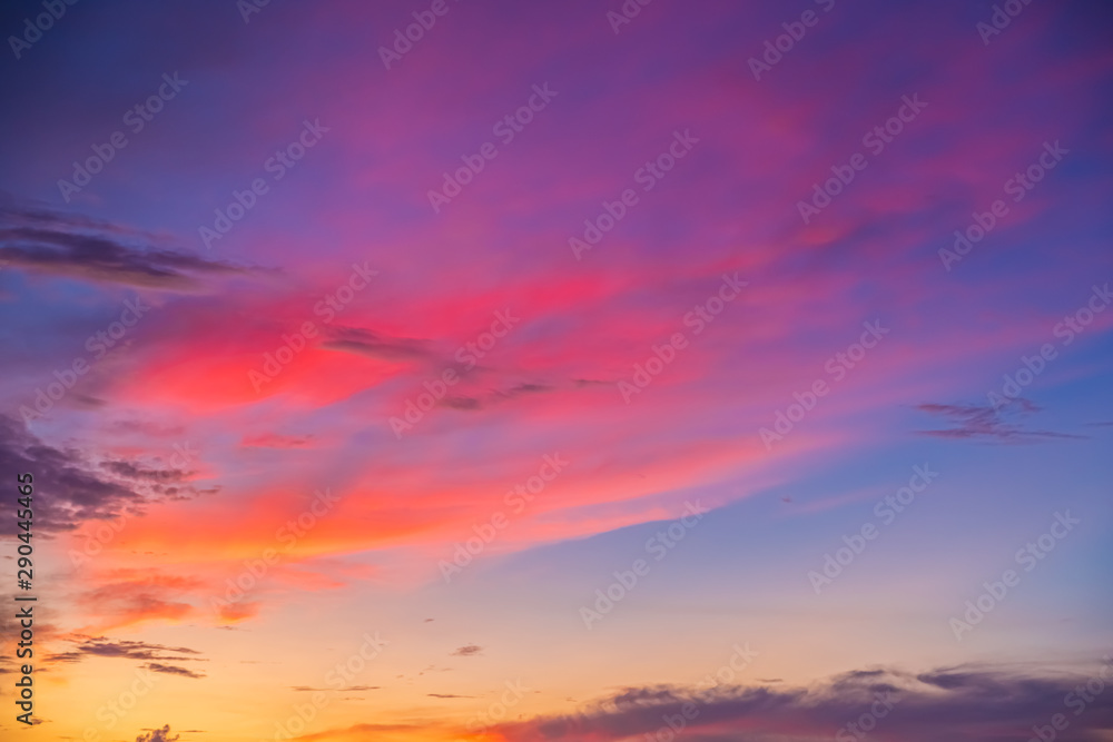 Beautiful evening sky with clouds, sunset. Beautiful evening sky with clouds, sunset.