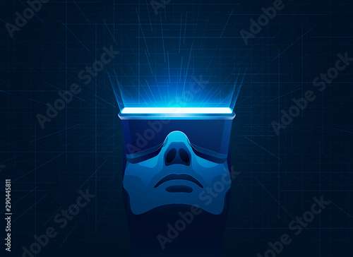 VR man