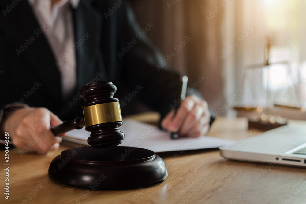 Legal law, Judge gavel with Justice lawyers advice with gavel and scales of justice, concepts of law at office. Legal law, Judge gavel with Justice lawyers advice with gavel and scales of justice, concepts of law at office.