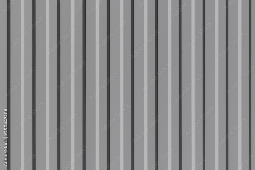 3761 Corrugated Metal Sheets - Gray