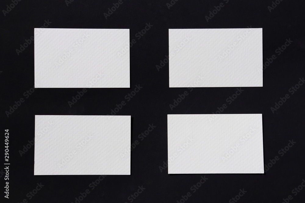 blank white paper on wood background. business card with rustic style. blank white paper on wood background. business card with rustic style.