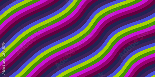 Colorful background with curved lines. Pattern design for banner, poster, flyer, card, cover, brochure