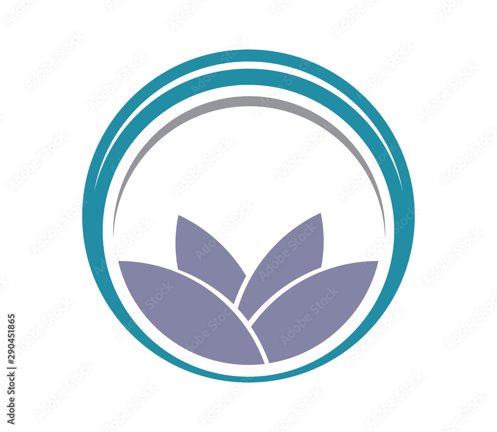 Lotus flower logo beauty care template logo vector image Lotus flower logo beauty care template logo vector image