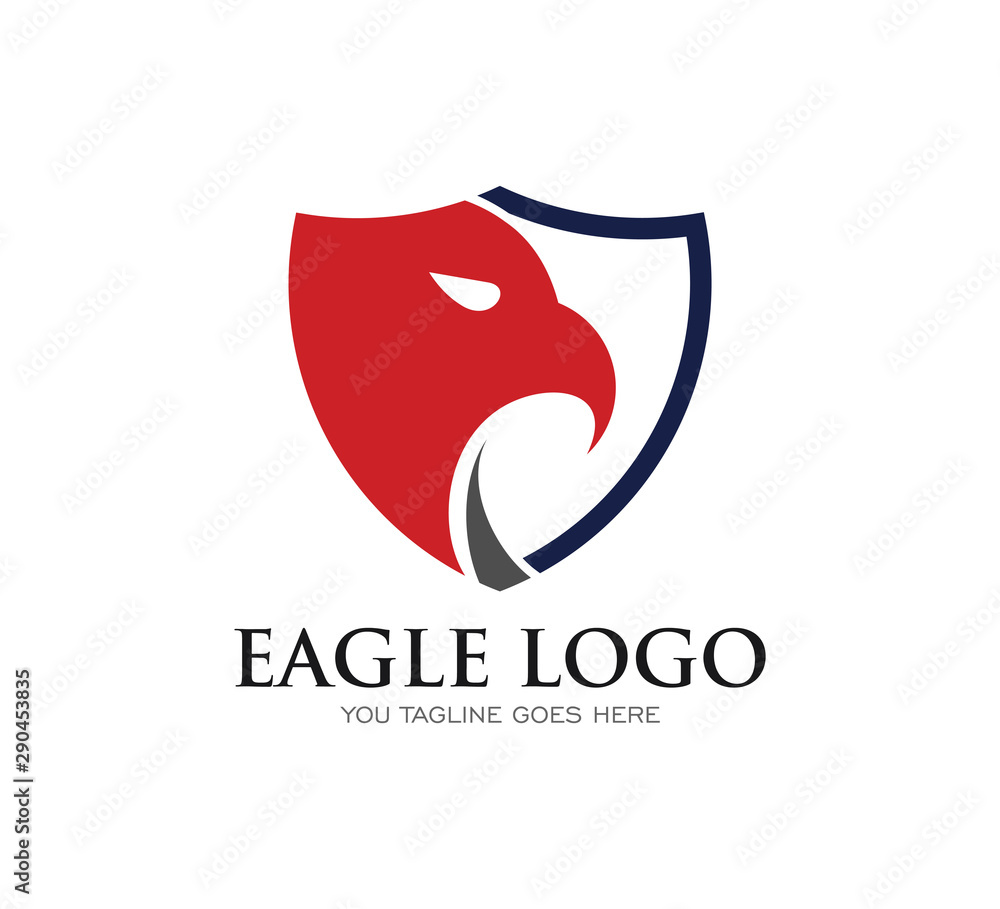 Eagle and Shield Logo design template Eagle and Shield Logo design template