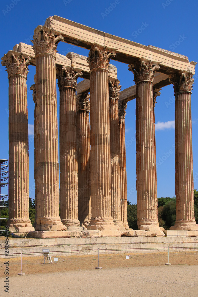 Fototapeta premium The Olympieion of Athens, Greece