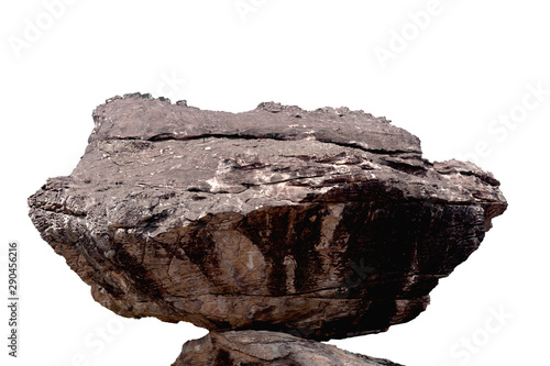 Large granite pictures isolated on a white background.