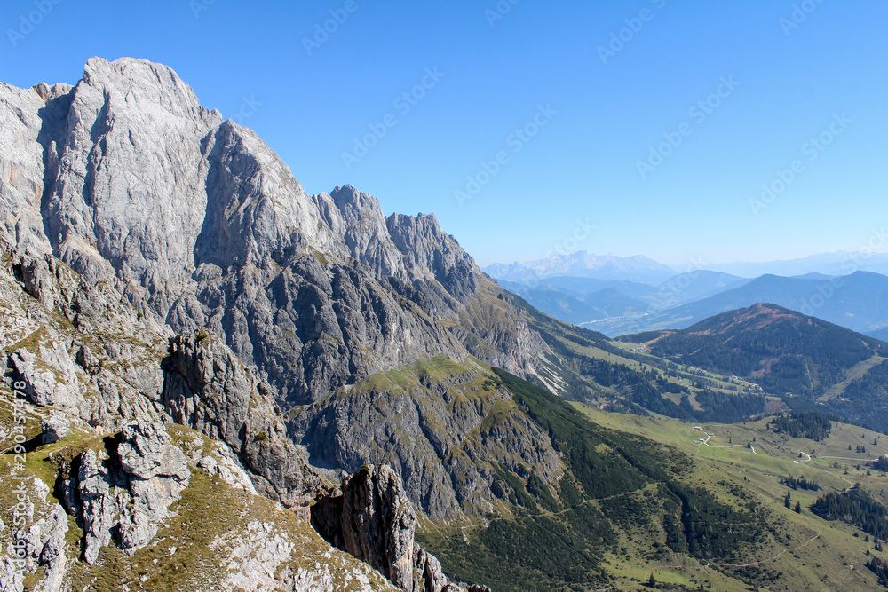 Fototapeta premium salzburger Bergwelt