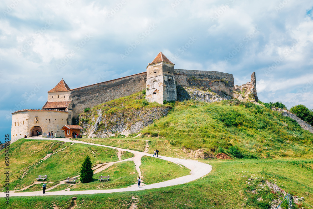 Rasnov Fortress in Rasnov, Romania
