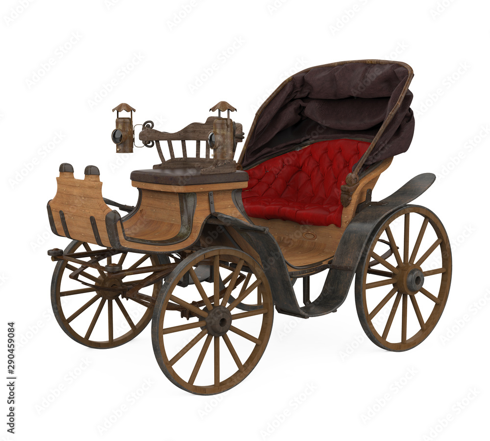 Classic Carriage Isolated