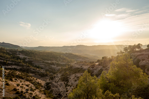 Mountains in prat del comte de Tarragona