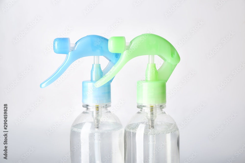 Air fresheners on light background Air fresheners on light background
