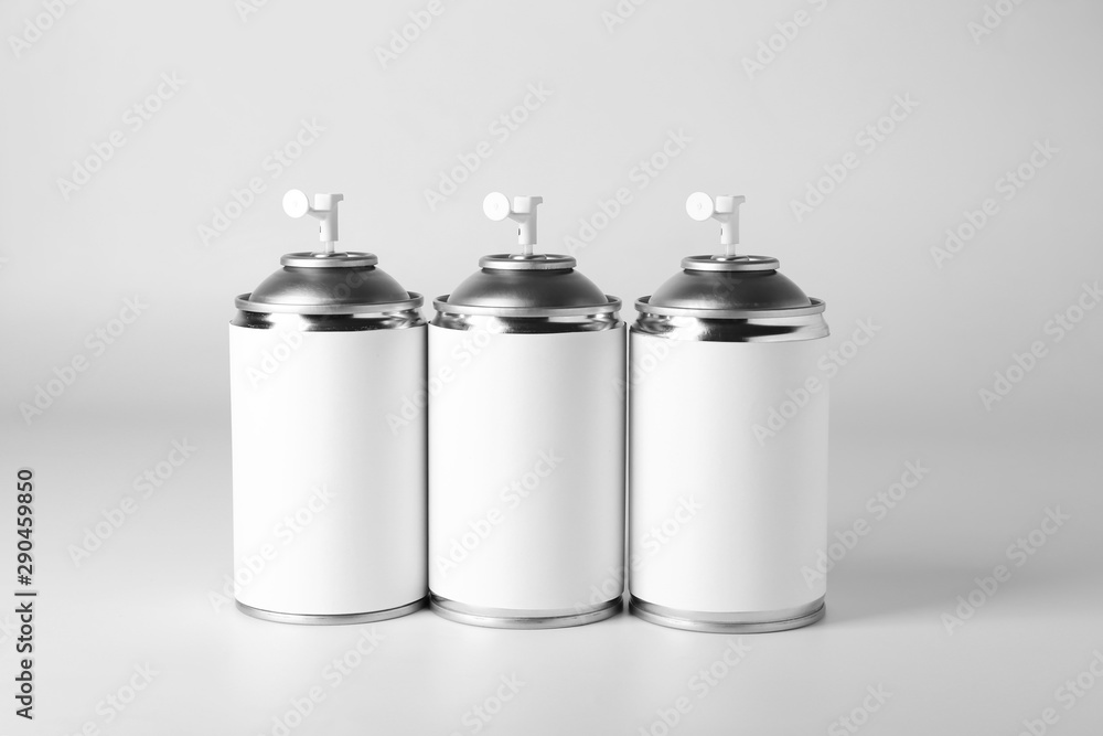 Air fresheners on light background Air fresheners on light background