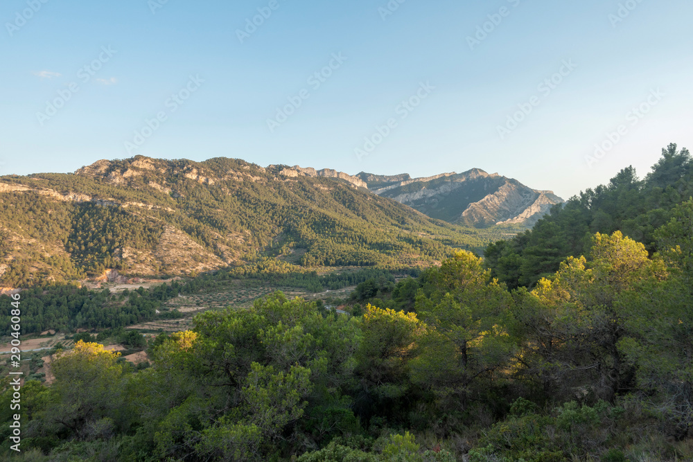 Mountains in prat del comte de Tarragona Mountains in prat del comte de Tarragona