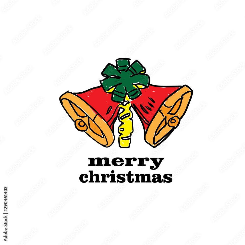 christmas logo illustration vector,christmas design logo vector