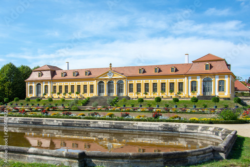 Royal Baroque Garden and Palace in Grosssedlitz, Saxony, Germany