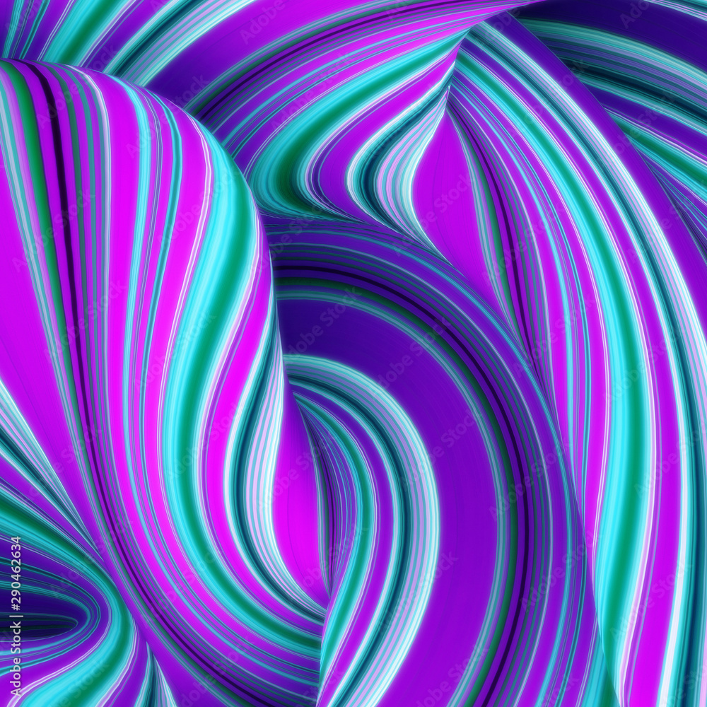 Obraz premium Elegant line background. 3d illustration, 3d rendering.