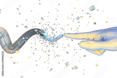 Future human technology, network digital transmission and information, artificial intelligence and communication