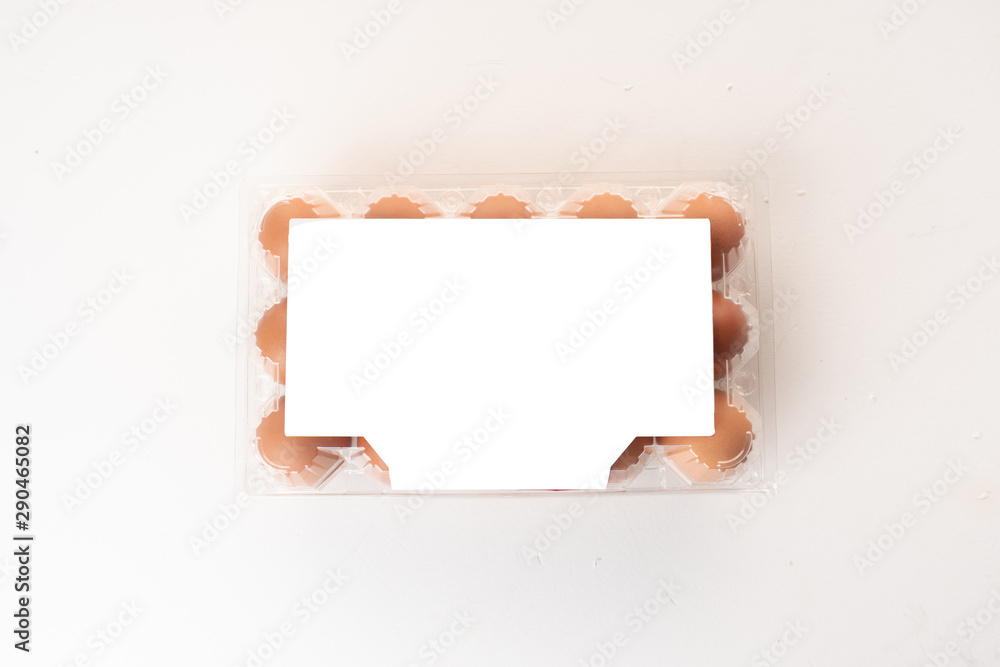 egg tray mock up isolated on white background egg tray mock up isolated on white background