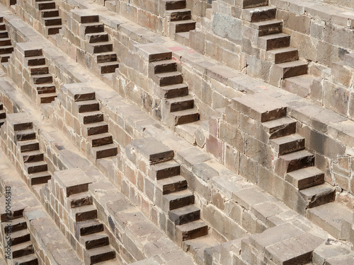 Chand Baori Stepwell, Jaipur, Rajasthan, India photo