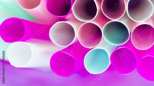 Drinking straw background