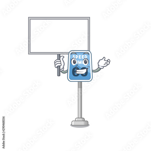 Bring board speed limit with the character shape