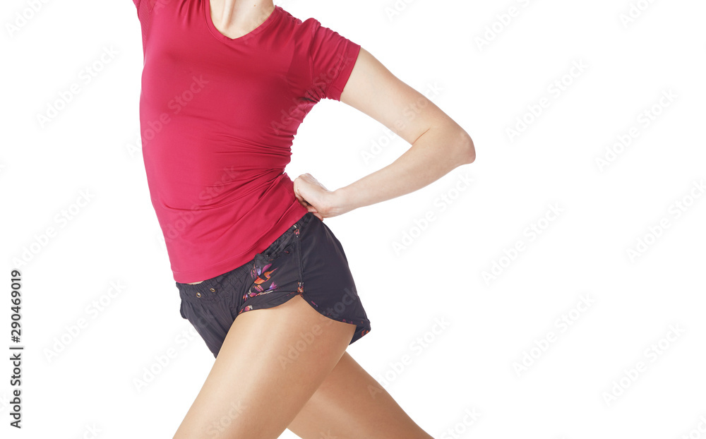 Fitness woman posing