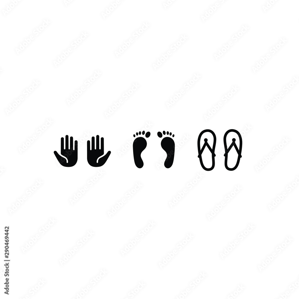 hand&leg icon hand&leg icon