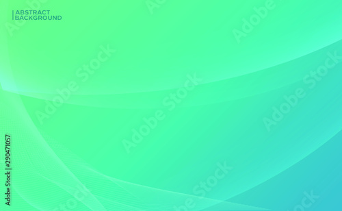 Abstract elegant blue wave background. Vector Illustration