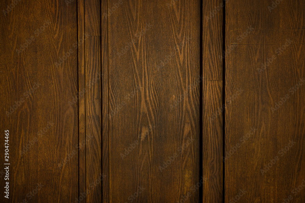 Fototapeta premium dark brown wood surface texture for background