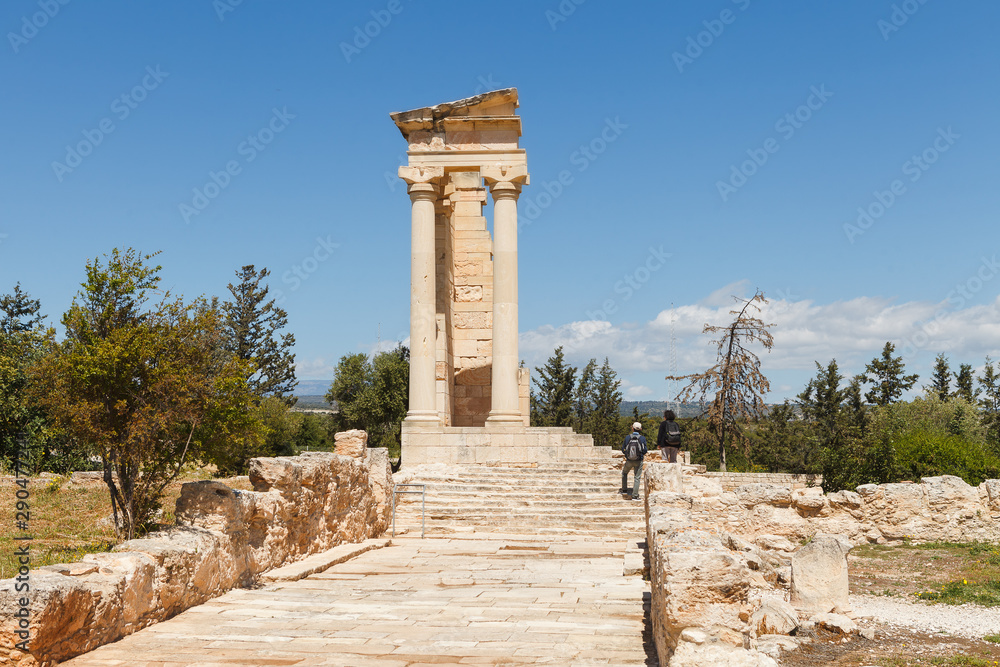 The Sanctuary of Apollo Hylates, Cyprus. Ancient ruins.