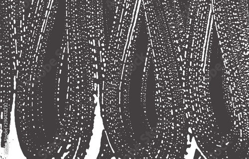 Grunge texture. Distress black grey rough trace. A