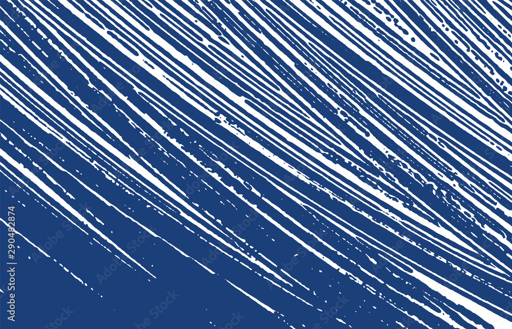 Fototapeta premium Grunge texture. Distress indigo rough trace. Excel