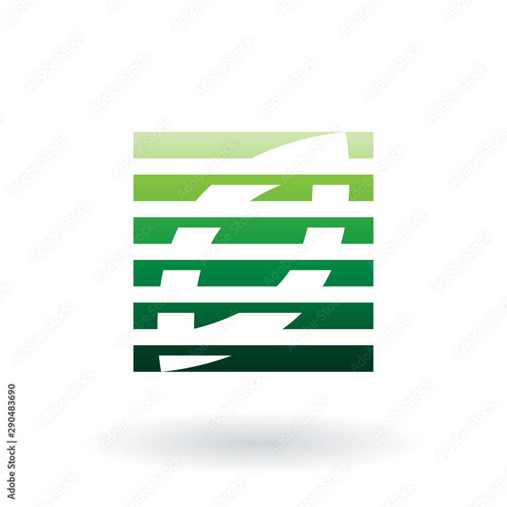 Striped Abstract Icon Striped Abstract Icon