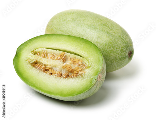 Wallpaper Mural muskmelon on white background  Torontodigital.ca