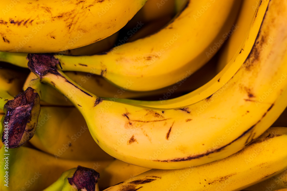 yellow battered bananas background yellow battered bananas background