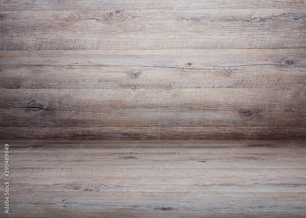 Fototapeta premium Drewno teksturowane tło ściany i podłogi