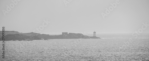 Pointe du phare du Kermorvan Le Conquet Finistère nord Bretagne France photo