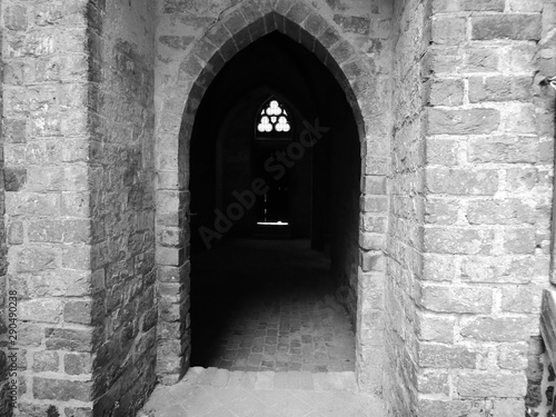 The monastery chorin inside or outside.