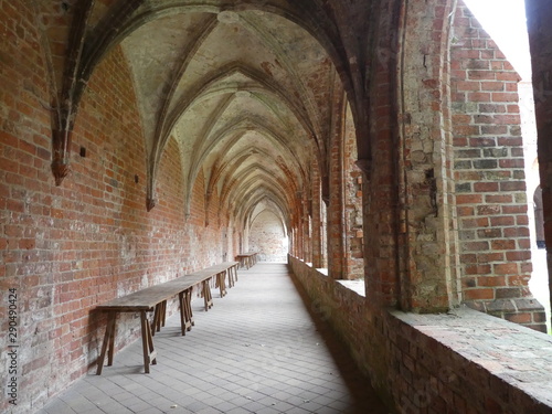 The monastery chorin inside or outside.