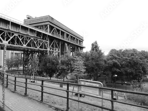 The boat lift in Niederfinow near Berlin.