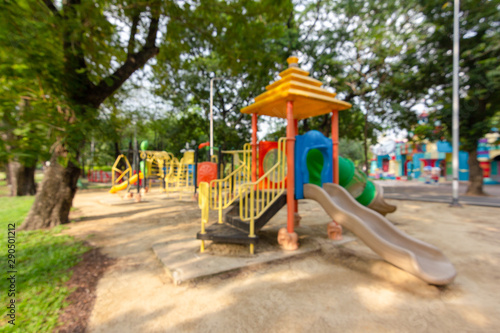 Wallpaper Mural A colorful playground In the nature park Torontodigital.ca