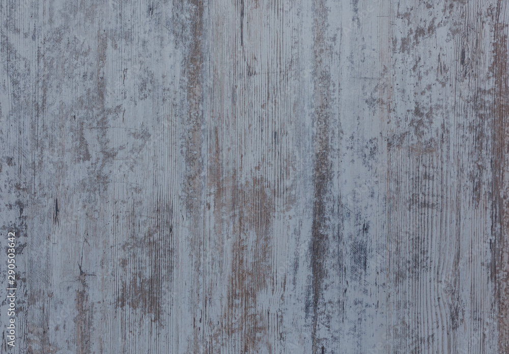 Fototapeta premium Texture of old wooden grey planks for background 