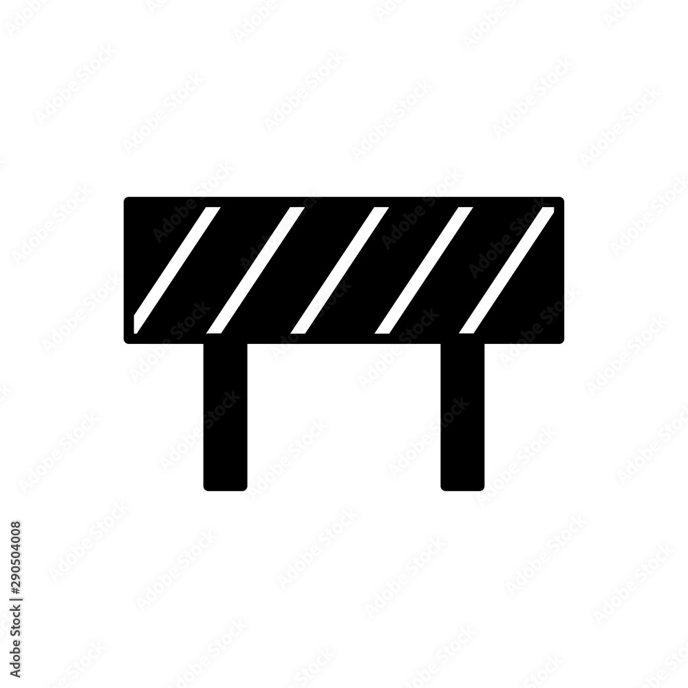 road block icon road block icon