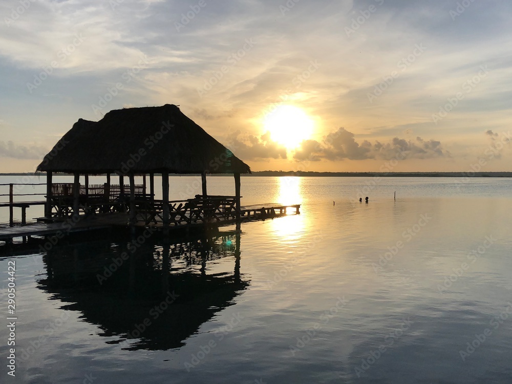 Laguna de Bacalar, México Laguna de Bacalar, México